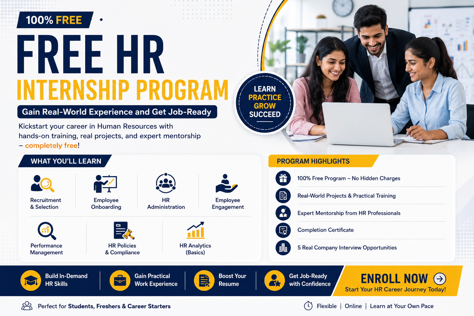 Free HR Internship Program: Gain Real-World Experience