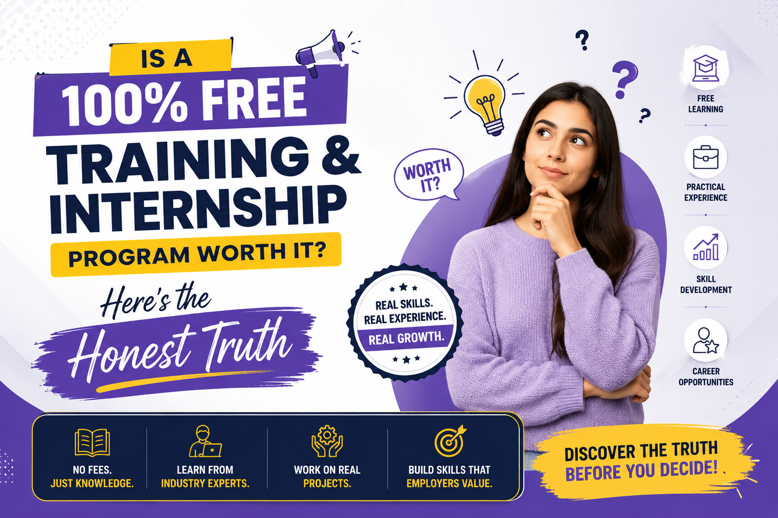 Is a 100% Free Training & Internship Program Worth It?