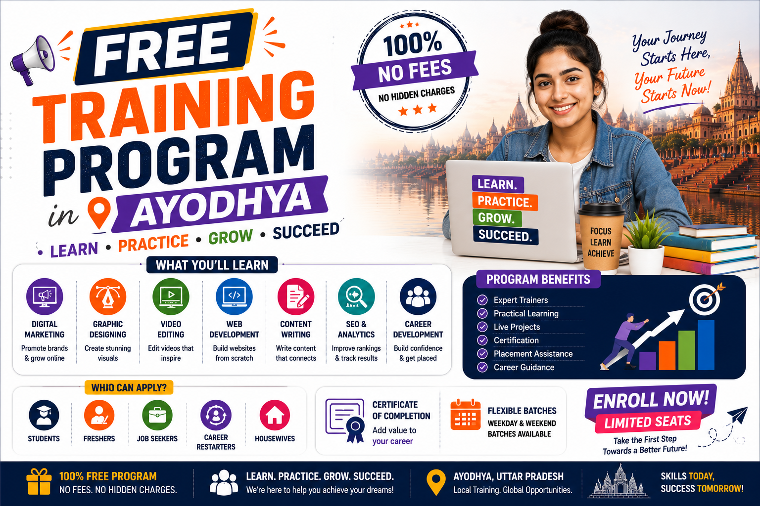 Free Training Program in Ayodhya | Learn, Grow, Succeed
