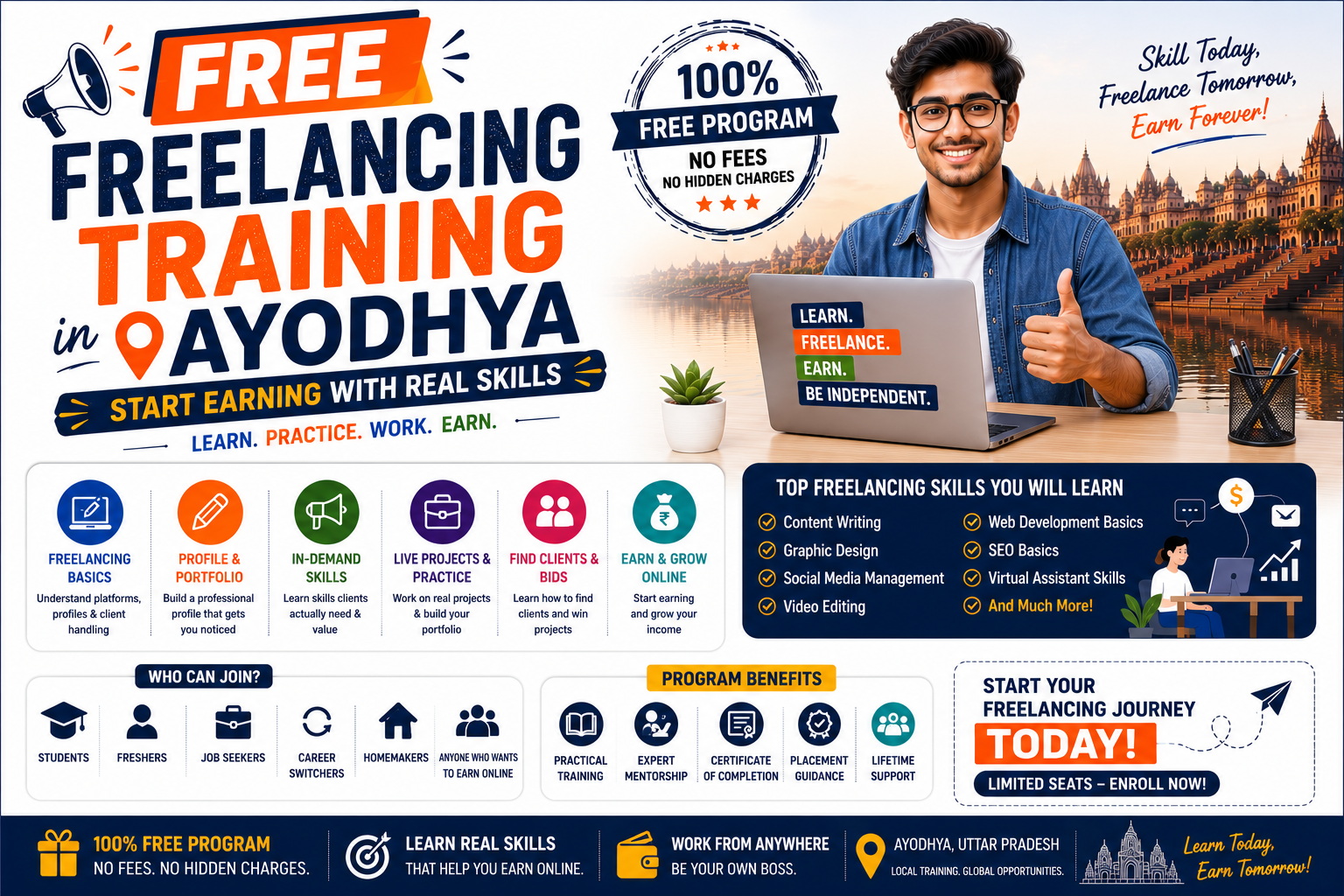 Free Freelancing Training in Ayodhya | Start Earning