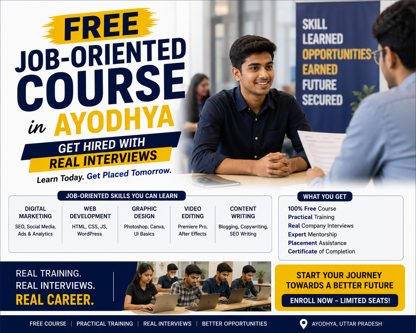Free Job-Oriented Course in Ayodhya | Get Hired Fast