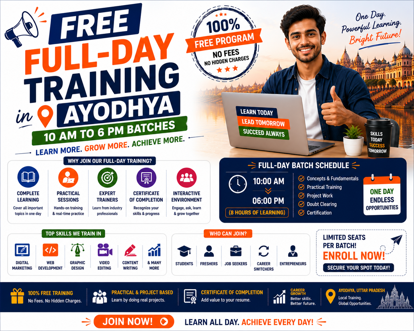 Free Skill Development Program in Ayodhya | Students