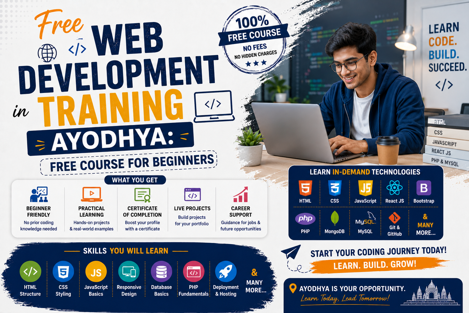 Web Development Training in Ayodhya | Free Beginner Course