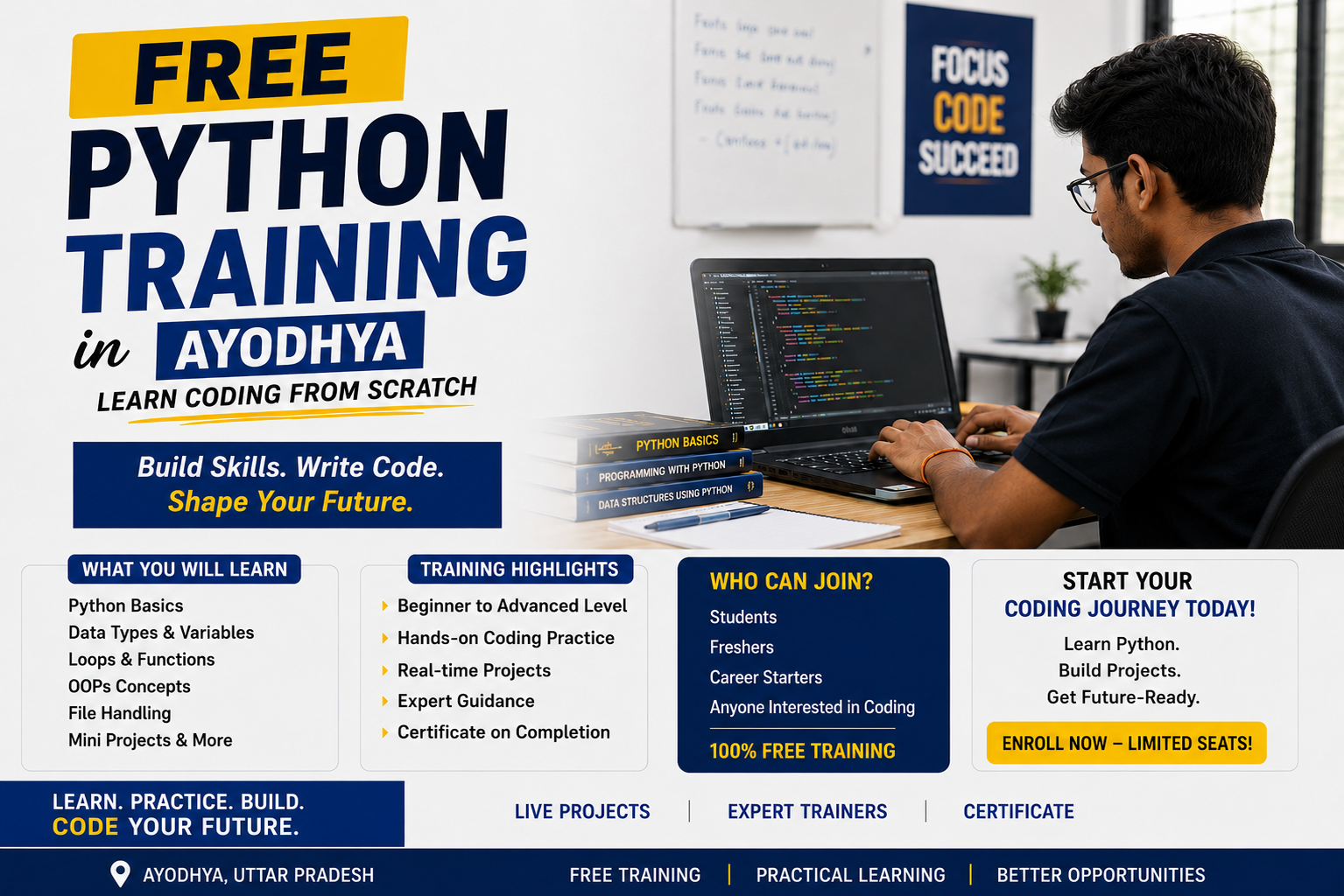 Free Python Training in Ayodhya: Learn Coding From Scratch